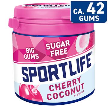 Foto van Sportlife cherry coconut flavour sugar free 99g bij jumbo