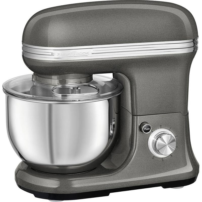 Foto van Profi cook pc-km 1197 anthrazit foodprocessor 1200 w antraciet