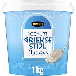 Foto van Jumbo yoghurt griekse stijl 0,1% vet 1kg