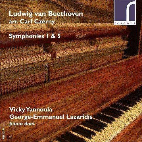 Foto van Beethoven symphonies 1 & 5 arranged for piano duet - cd (5060262790557)