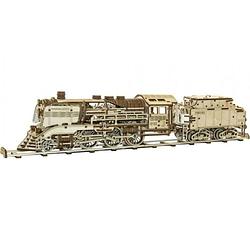 Foto van Wooden city houten 3d-puzzel sneltrein & kolenwagen 60 cm