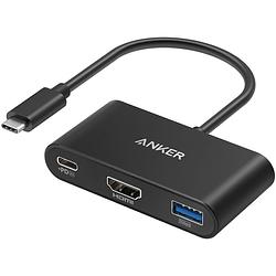 Foto van Anker powerexpand 3-in-1 usb-c pd hub usb hub