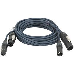 Foto van Dap fp-13 hybride kabel powercon true1 - 3p xlr 1.5 meter