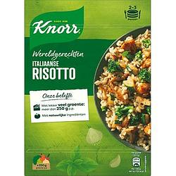 Foto van 1+1 gratis | knorr wereldgerechten maaltijdpakket italiaanse risotto 257g aanbieding bij jumbo