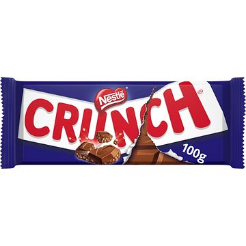 Foto van Nestle crunch melk chocolade reep bij jumbo