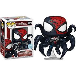 Foto van Funko pop! figuur marvel spider-man 2 advanced suit 2.0 symbiote takeover