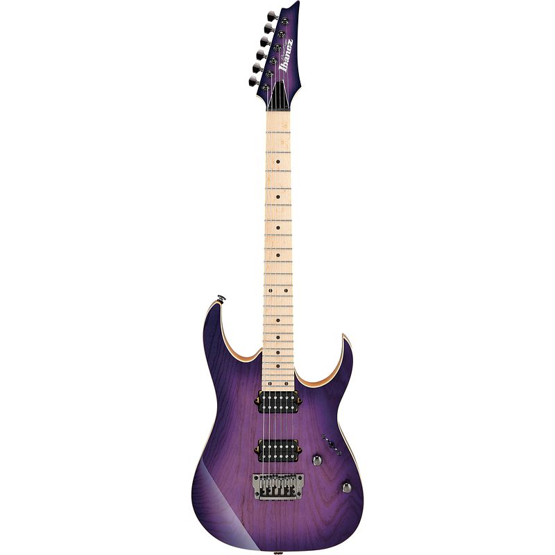 Foto van Ibanez rg652ahmfx royal plum burst elektrische gitaar met koffer