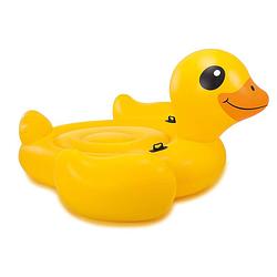 Foto van Intex luchtbed mega yellow duck island 56286eu