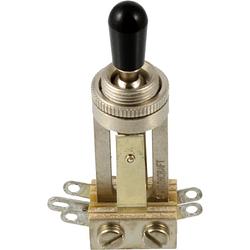 Foto van Allparts ep-4367-000 switchcraft straight toggle switch 3-weg elementschakelaar voor elektrische gitaar