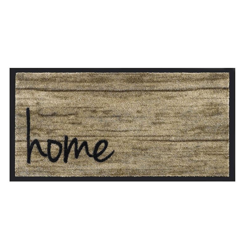 Foto van Schoonloopmat emotion xs home wood 40x80 cm