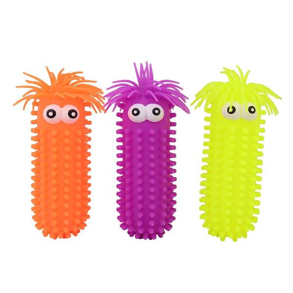 Foto van Worm fluffy met ogen 28cm