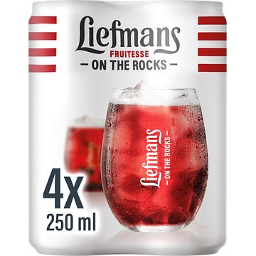 Foto van Liefmans fruitesse blik 4 x 250ml bij jumbo