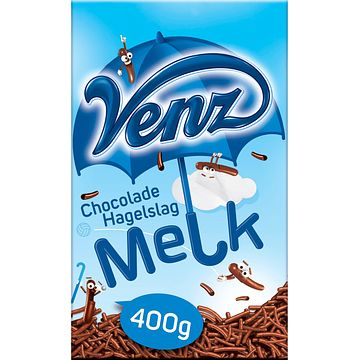 Foto van Venz melk chocolade hagelslag 400g bij jumbo