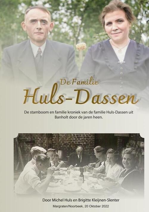 Foto van Stamboom van de familie huls-dassen uit banholt - michel huls - paperback (9789403675732)