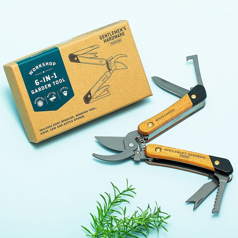 Foto van 6-in-1 tuin multitool