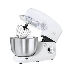 Foto van Teesa easy cook single keukenmachine/ standmixer 1400 watt 5,5l wit tsa3545w