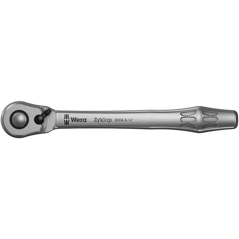 Foto van Wera zyklop metal 8004 a 05004004001 omschakelratel 1/4 (6.3 mm) 141 mm