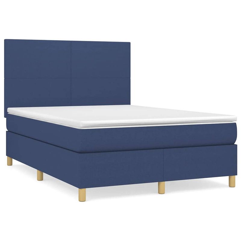 Foto van The living store boxspringbed - comfort pocketvering - middelharde ondersteuning - huidvriendelijk topmatras -