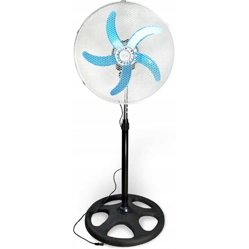 Foto van Kenex luxe statiefventilator - 50 cm - zwart -100 w