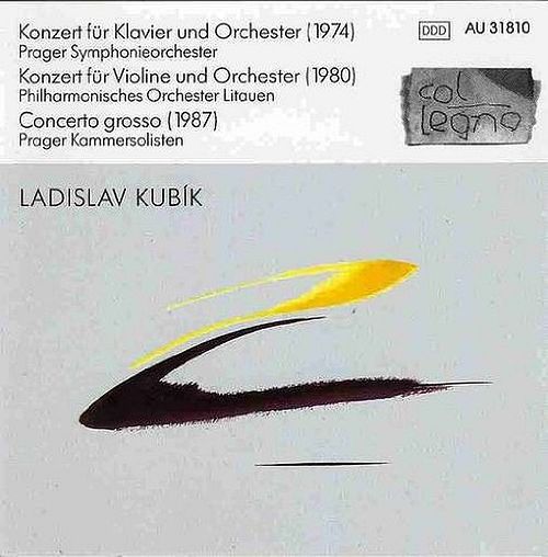 Foto van Kubik: konzert fuer klavier & orchester/vi - cd (4010165318106)