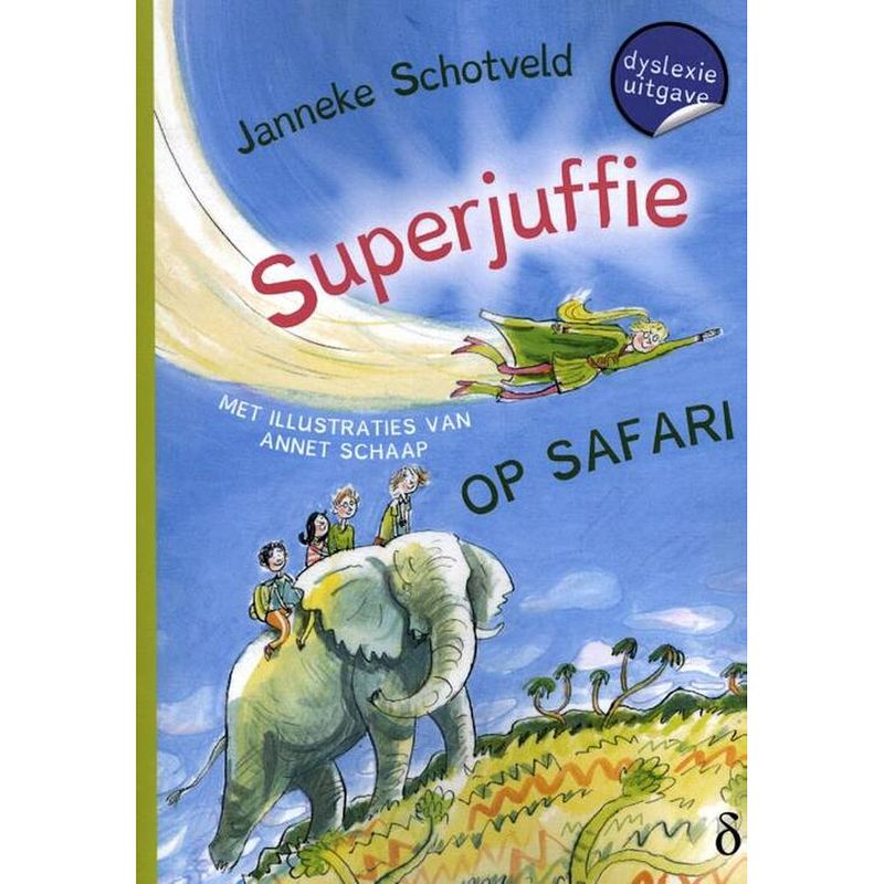 Foto van Superjuffie 3 - superjuffie op safari (dyslexie uitgave)