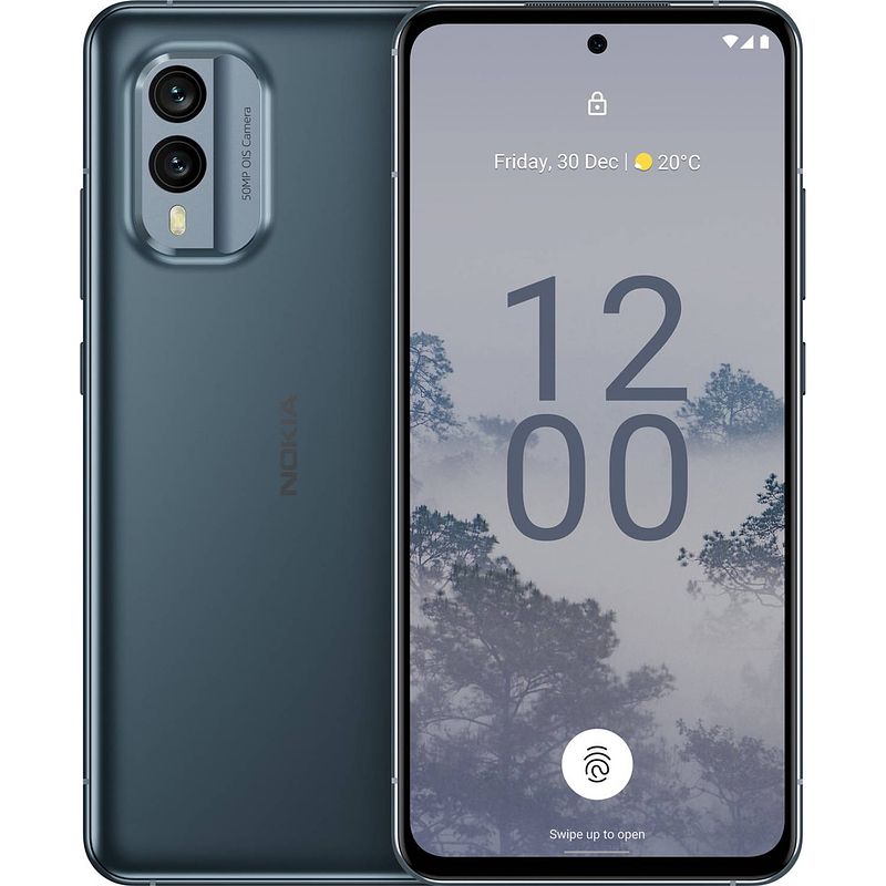 Foto van Nokia x30 128gb blauw 5g