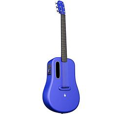 Foto van Lava music me 3 38” blue smartguitar met multi-touch screen inclusief space bag