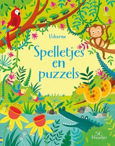 Foto van Spelletjes en puzzels - hardcover (9781474951524)