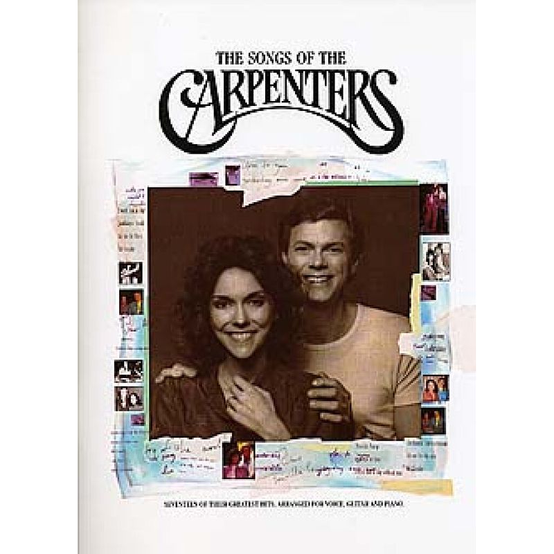 Foto van Musicsales the songs of the carpenters voor piano, zang en gitaar