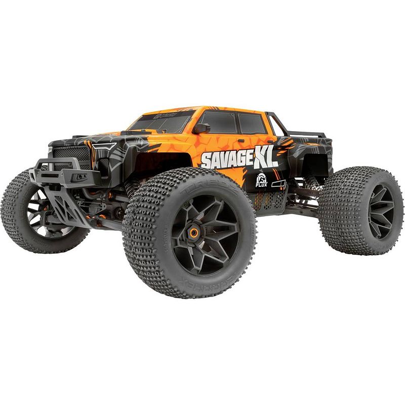 Foto van Hpi racing savage xl flux v2 gtxl-6 brushless 1:8 rc auto elektro monstertruck 4wd rtr 2,4 ghz