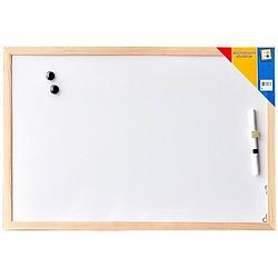 Foto van Soho whiteboard 30 x 40 cm hout wit 5-delig