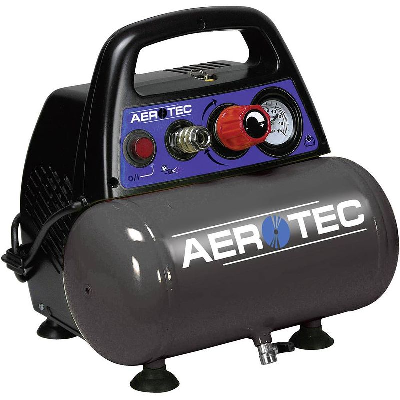 Foto van Aerotec airliner 6 pneumatische compressor 6 l 8 bar