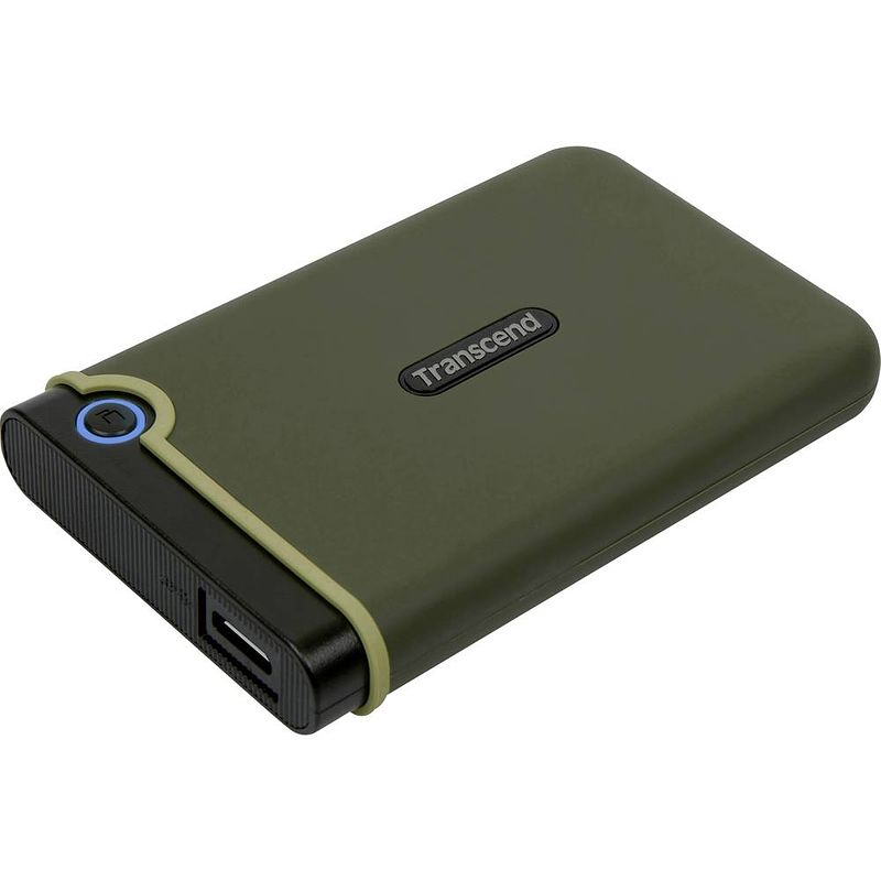 Foto van Transcend storejet® 25m3g 1 tb externe harde schijf (2,5 inch) usb 3.2 gen 2 (usb 3.1) legergroen ts1tsj25m3g