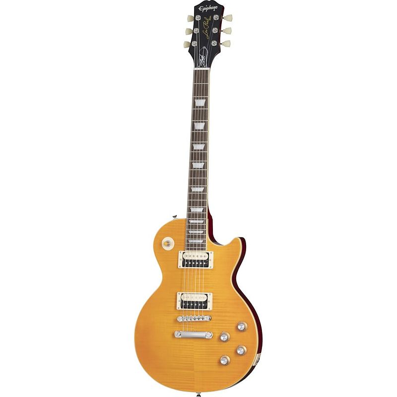 Foto van Epiphone slash les paul standard appetite burst elektrische gitaar met koffer