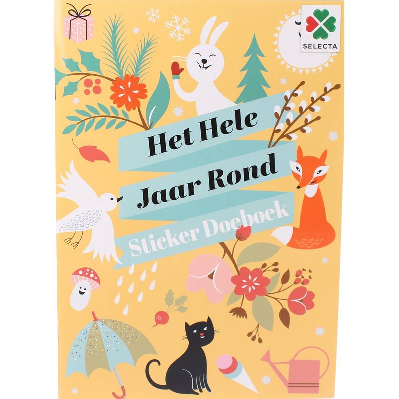 Foto van Selecta het hele jaar rond sticker doeboek