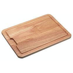 Foto van Kitchencraft snijplank 38 x 28 cm hout naturel