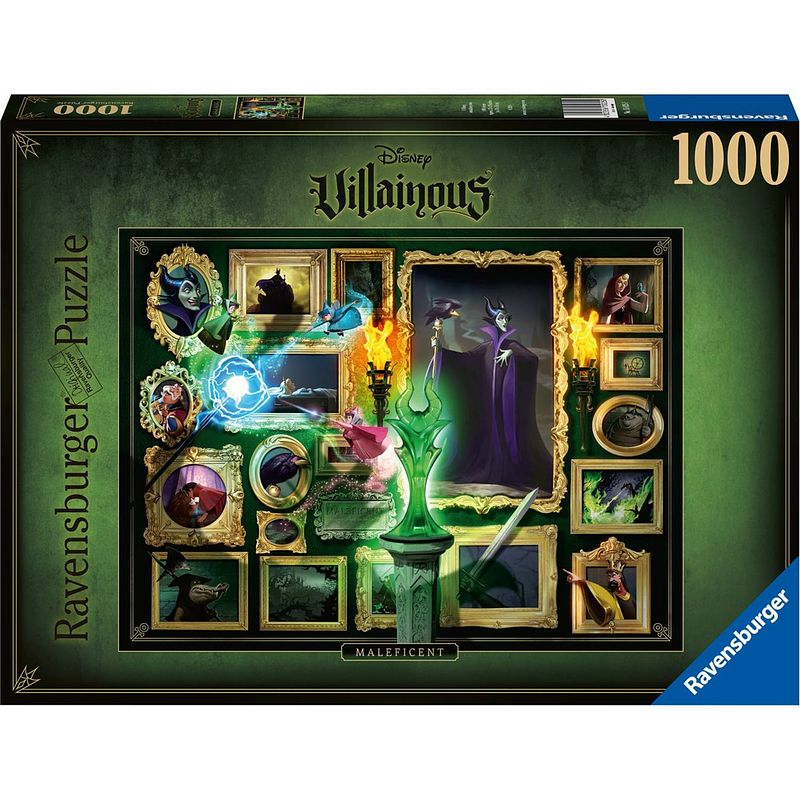 Foto van Ravensburger puzzel - malificent (1000)