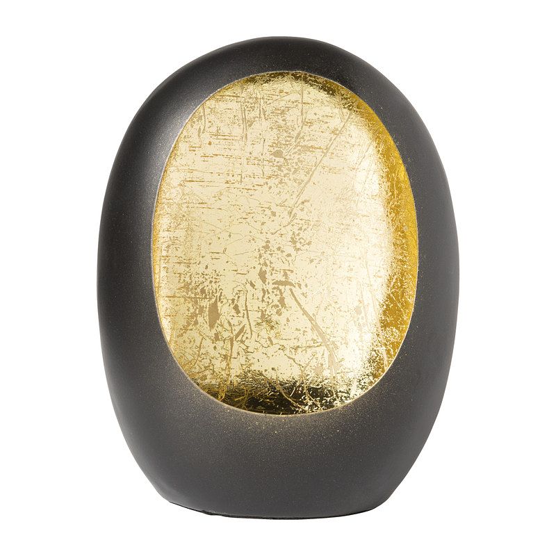 Foto van Theelichthouder egg - klein - 11x7x18 cm