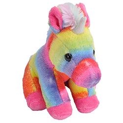 Foto van Wild republic knuffeleenhoorn pocketkins regenboog 17 cm pluche