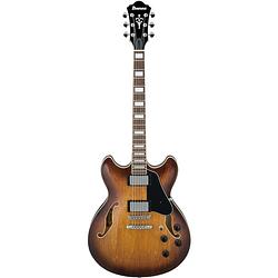 Foto van Ibanez as73 tobacco brown semi-akoestische gitaar