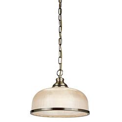 Foto van Bohemian hanglamp - bussandri exclusive - metaal - bohemian - e27 - l: 27cm - voor binnen - woonkamer - eetkamer - brons
