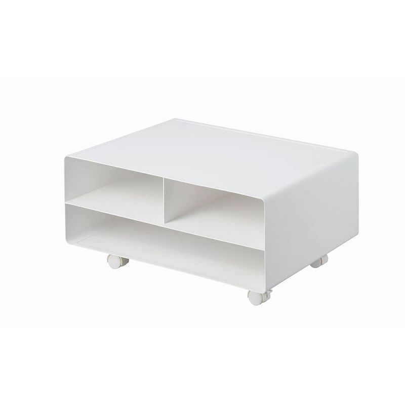 Foto van Yamazaki printer rack - tower - white