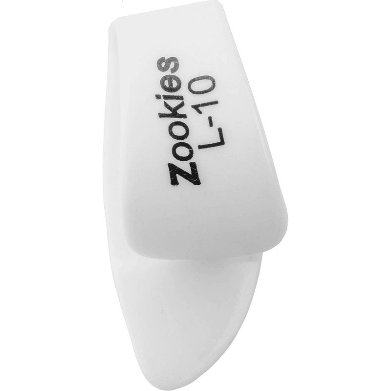 Foto van Dunlop z9003l10 zookies thumbpicks large 10 degree angle duimplectrums (set van 12)