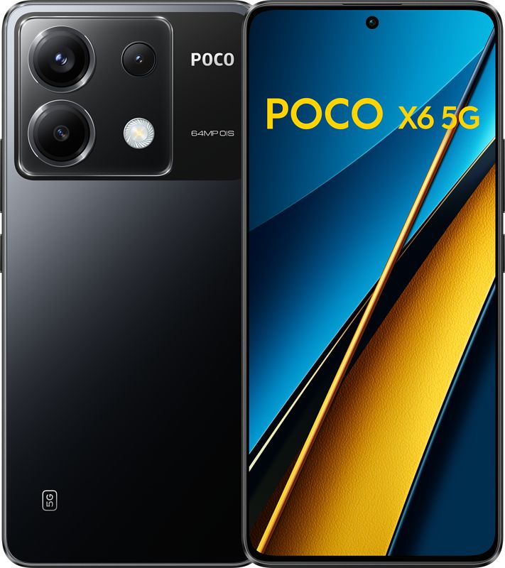 Foto van Poco x6 256gb zwart 5g