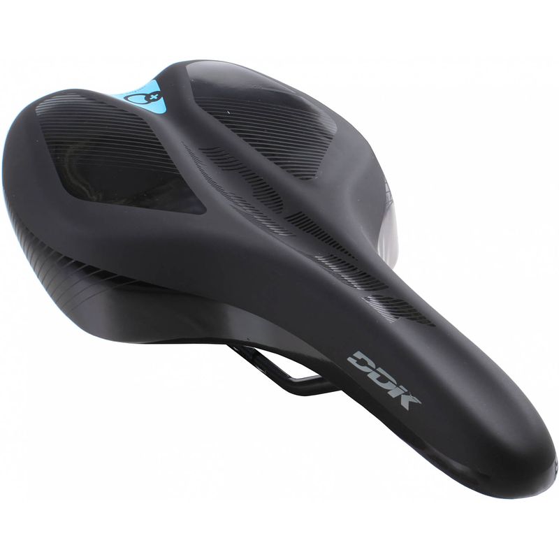 Foto van Cycle tech zadel comfort plus heren 160 mm zwart