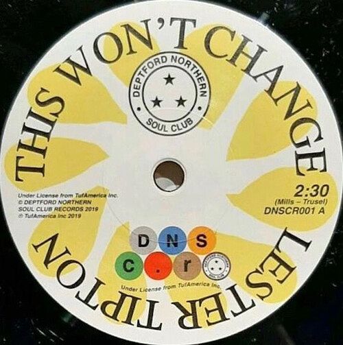 Foto van This wont change/baby dont you weep - 7 inch vinyl;7 inch vinyl (5051083152877)