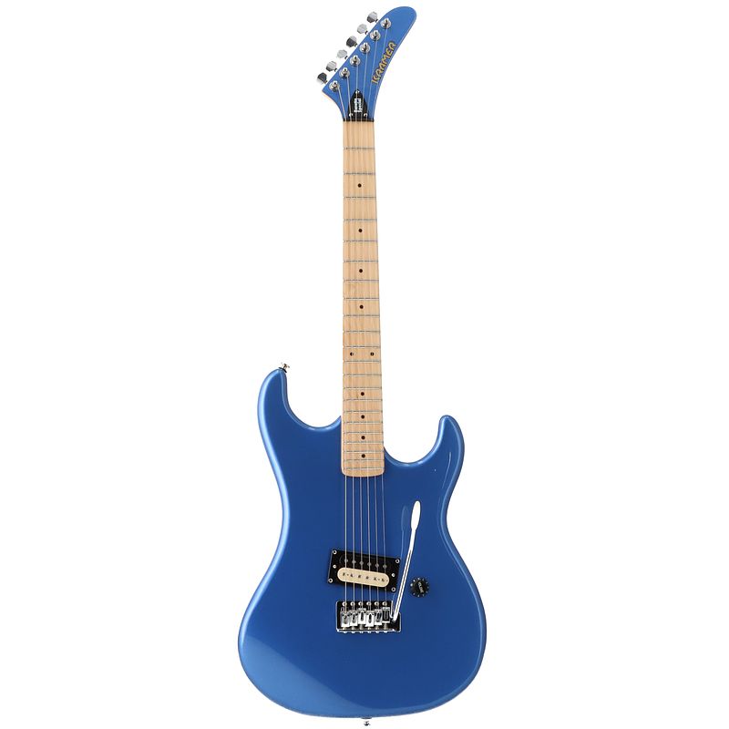 Foto van Kramer guitars original collection baretta special candy blue mn elektrische gitaar