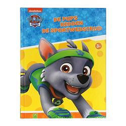 Foto van Wins holland voorleesboek de puppsen redden een sportwedstrijd paw patrol