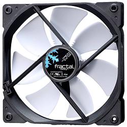 Foto van Fractal design fd-fan-dyn-gp14-wt pc-ventilator zwart, wit (b x h x d) 140 x 25 x 140 mm
