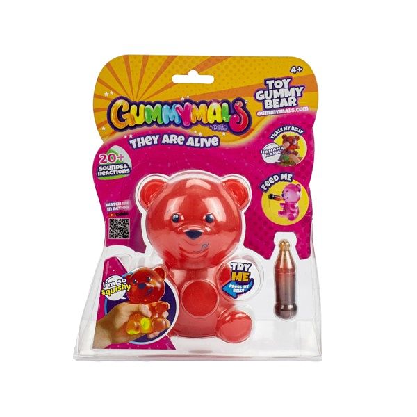 Foto van Gummymals gummy bear rood